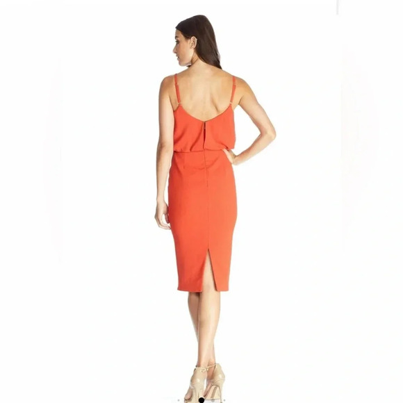 Dress the Population Alondra Cocktail Dress in Poppy - Picture 3 of 9